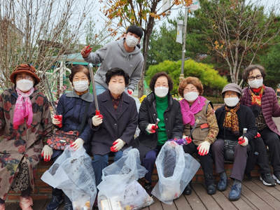싱그런 환경 봉사단 이미지